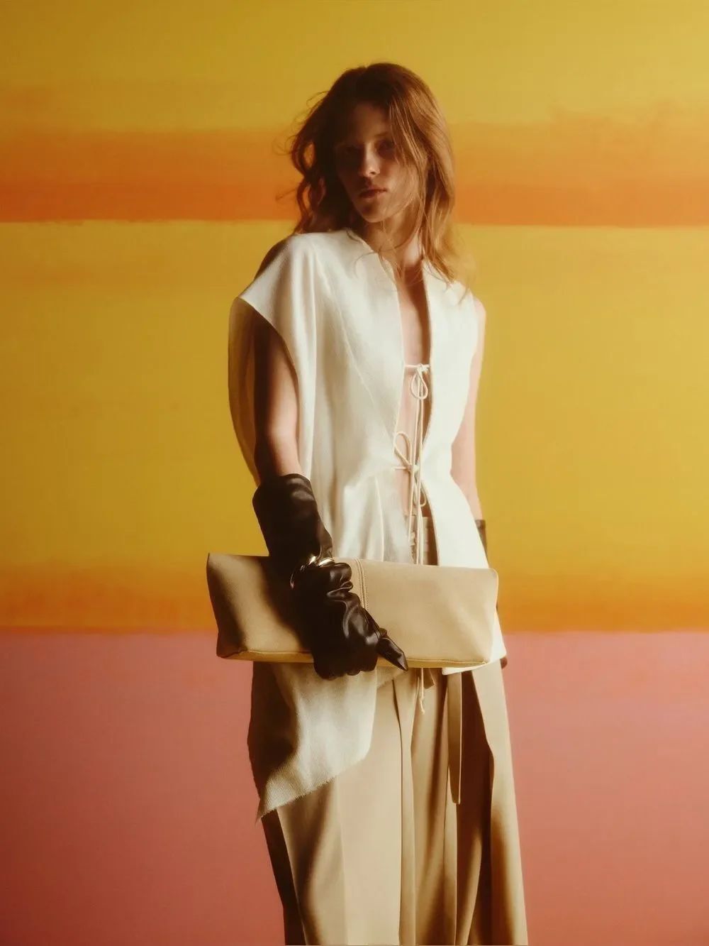 Poelle ELZA CLUTCH IN MILKY